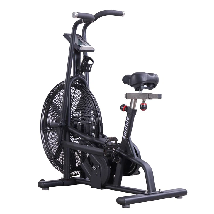 Digital Monitor Adjustable Seat Gym Air Bike